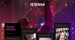 Desktop Screenshot of djlicious.be